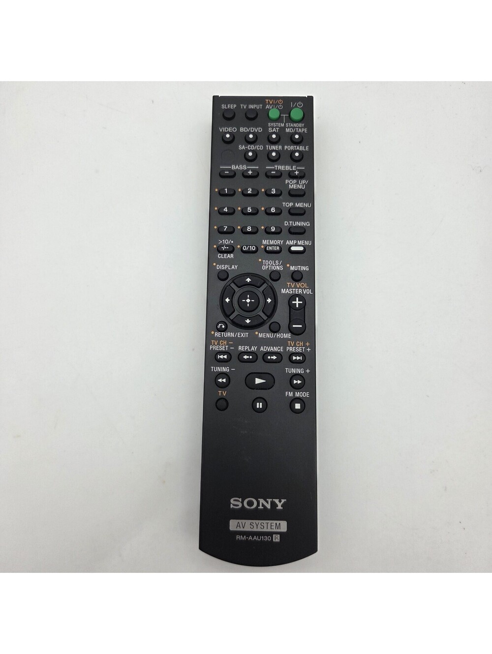 Genuine Sony RM-AAU130 Remote Control OEM For STR-DH130 Stereo Receiver - Tested